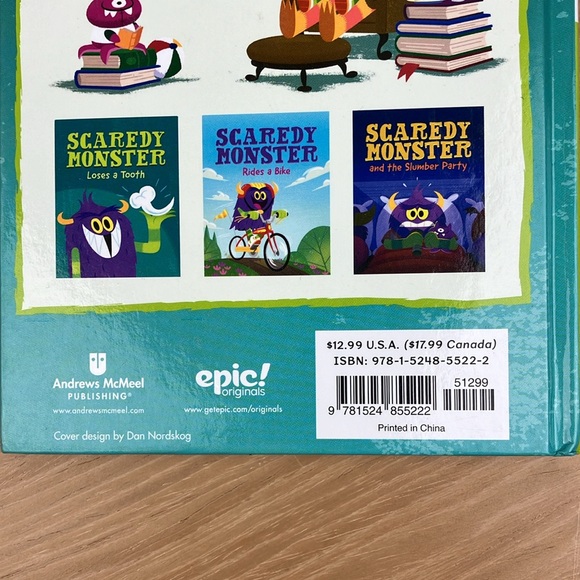 Monster Feet & Scaredy Monster Book - Picture 8 of 8